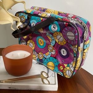 Vintage Retro Henri Bendel Cosmetic & Jewelry Travel Case